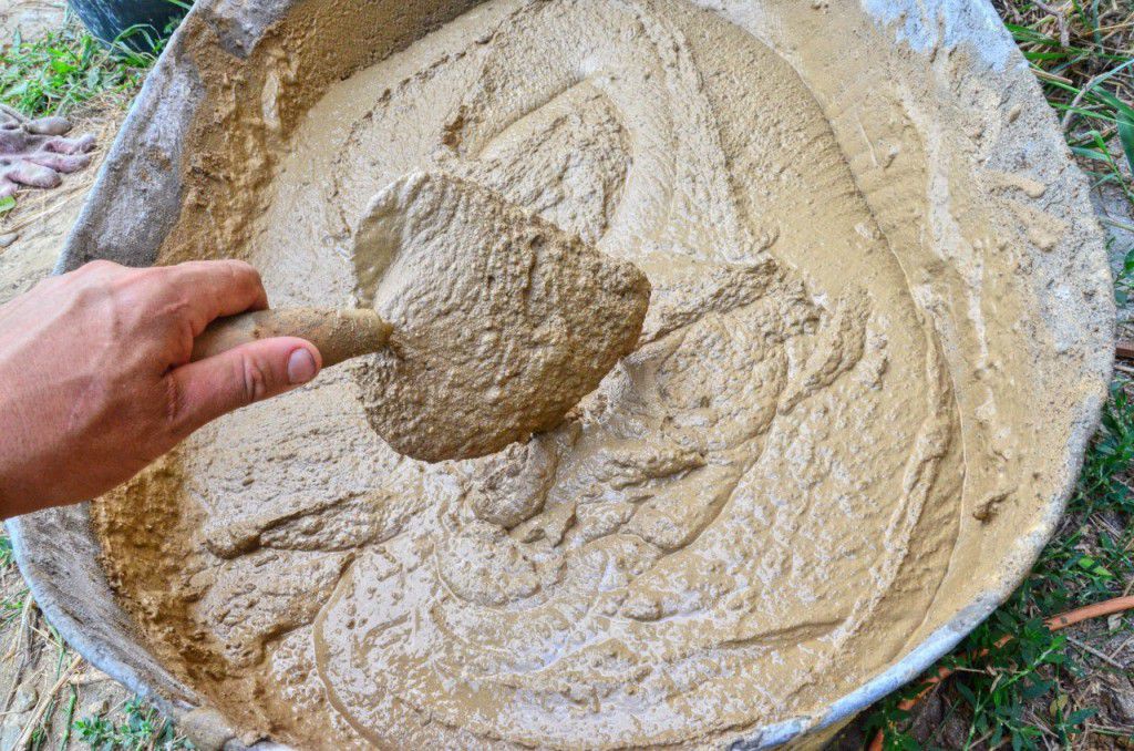 Раствор не должен расслаиваться