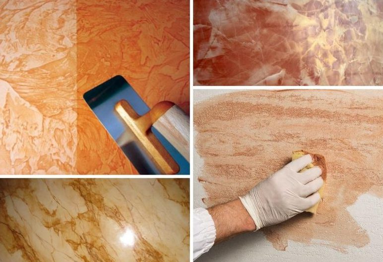 Все виды декоративной штукатурки с фото и описанием, выбор, уход