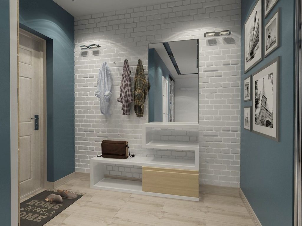 Чем отделать стены в коридоре кроме обоев - популярные материалы и варианты дизайнерских решений