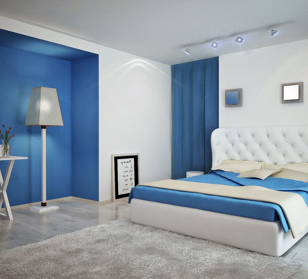 Покраска стен в интерьере: виды, дизайн, сочетания, реальные фото